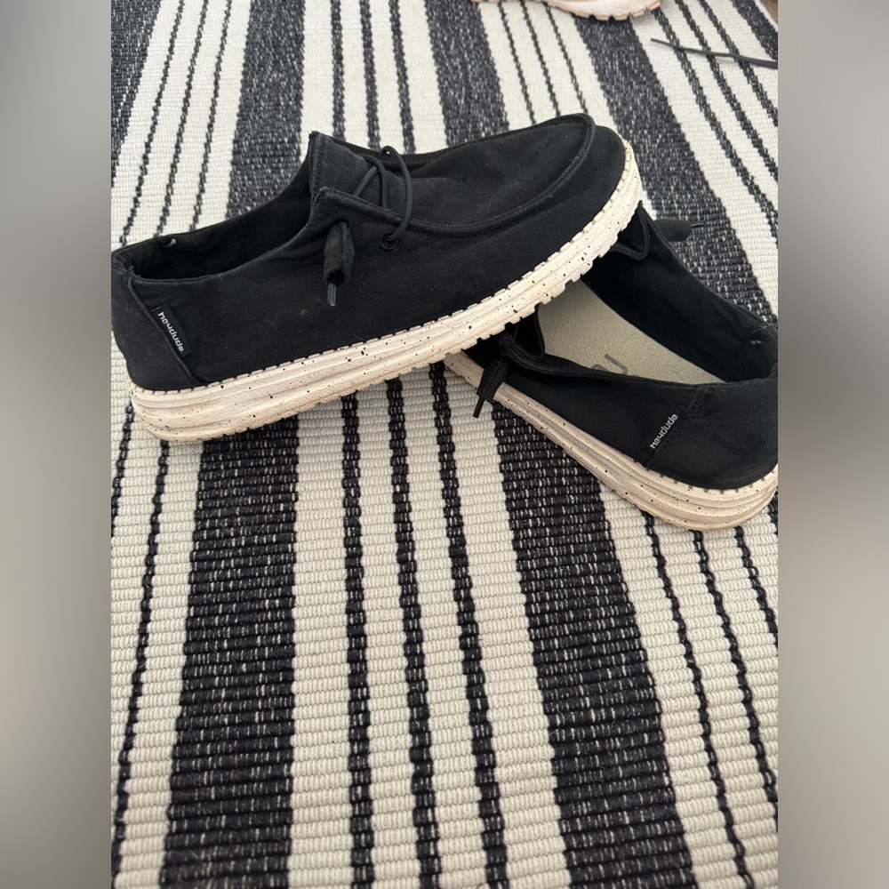 Black HeyDude Shoes
